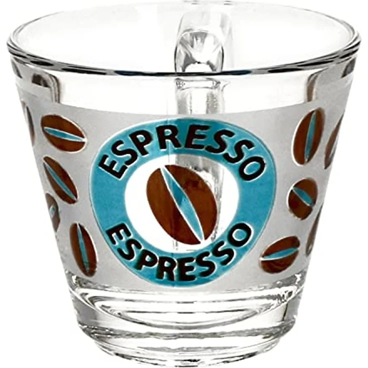 Ritzenhoff & Breker Tasse 6er Set Espressotasse 80ml Cremona Blau 6 cm - Ritzenhoff 0806205, Glas – Bild 3