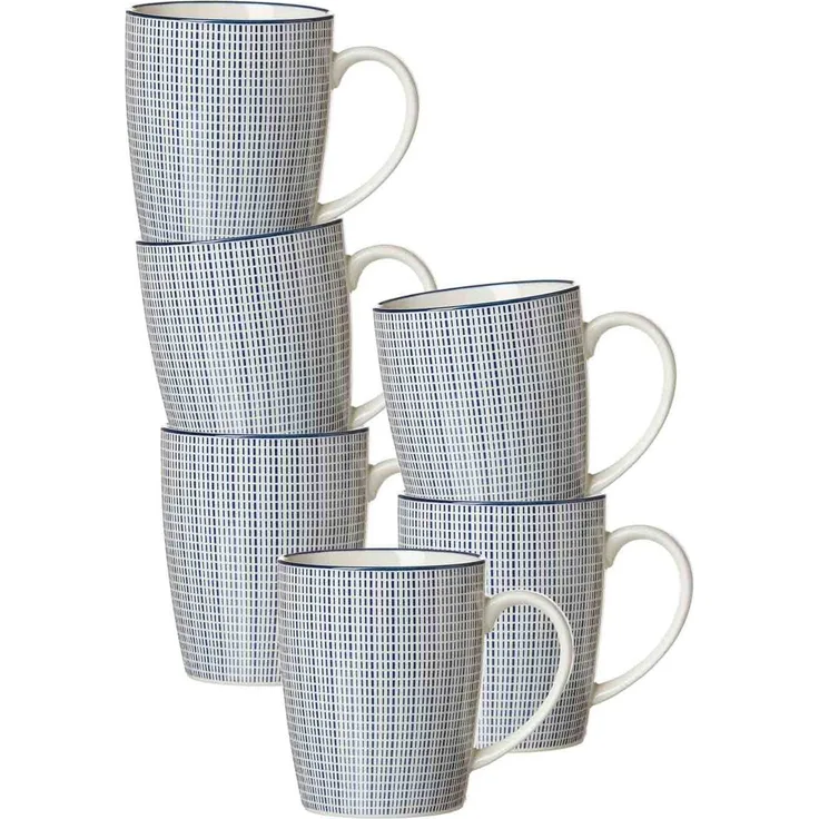 Ritzenhoff & Breker Royal Makoto Henkelbecher 350 ml 6er Set