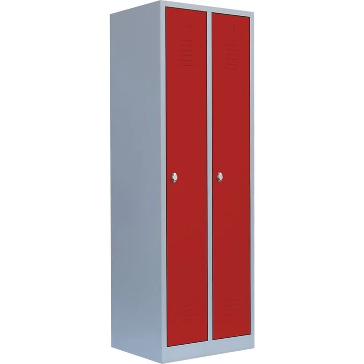 Steelboxx Spind Spind, Garderobenschrank, Stahlschrank, Metallschrank, Kleiderspind (1-St) Komplett verschweißt und montiert – Bild 1
