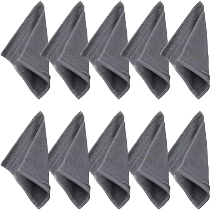 Erwin Müller Seiftuch Seiftuch "Heidelberg" 10er-Pack, Frottier (10-St), Walk-Frottier Uni – Bild 2