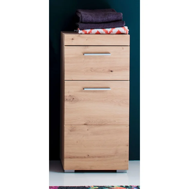 Trendteam 'Amanda' Midischrank, Holz, 79 x 31 x 37 cm, Asteiche – Bild 5