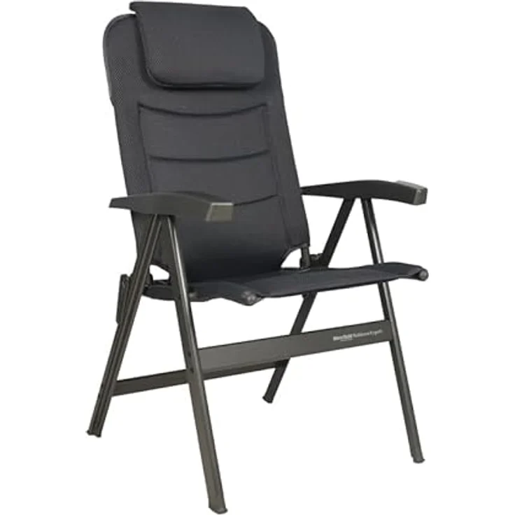 Westfield Noblesse ErgoFit Campingstuhl, 7-fach verstellbar, ErgoFit, DuraDore 3D Mesh, bis 150 kg, klappbar, 5,5 kg – Bild 2