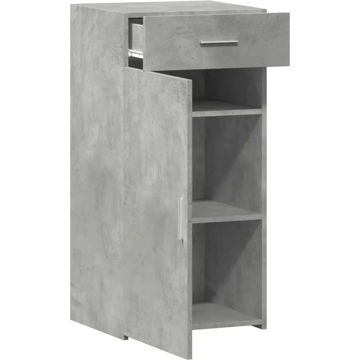 vidaXL Sideboard Betongrau 45x42,5x93 cm Holzwerkstoff 846288 – Bild 8