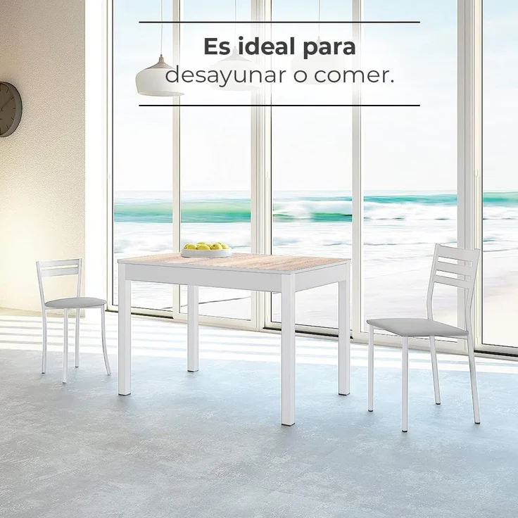 ASTIMESA küchentisch, 100x60 cm-extendida 150x60 cms – Bild 5