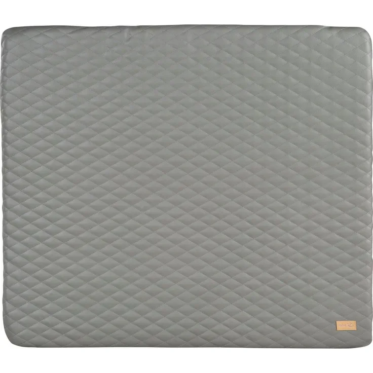 roba Wickelauflage 'Luxe' 85 x 75 cm - Design 'Stone gesteppt' - Grau