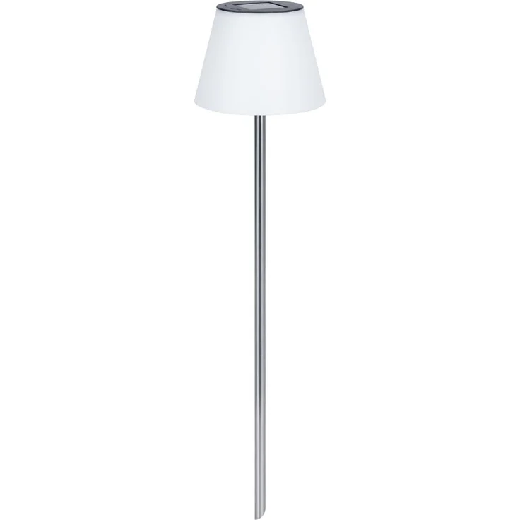 Solar LED Gartenlampe 90 x 18 cm kaltweiß Stehlampe Solarleuchte – Bild 1