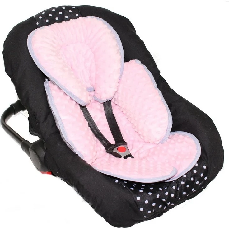 Primawela Sitzverkleinerer Sitzverkleinerer MINKY Einlage Baby Kind für Auto Babyschale Einsatz – Bild 2
