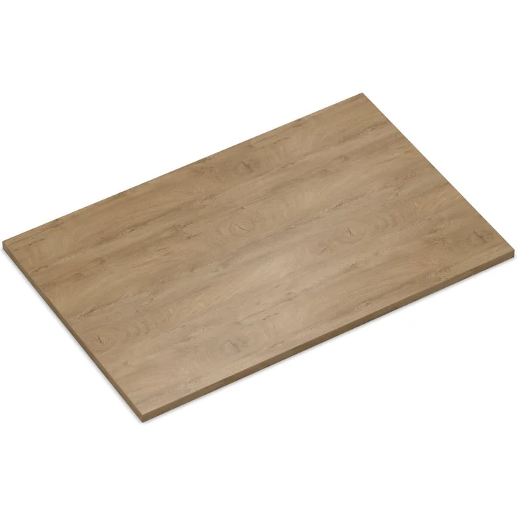 Dekor Spanplatte 19mm Tischplatte ENDgrain Classic K5414 RO mit ABS Kante Umleimer - Größe 40 x 90 cm - Höhe 1,9 cm - Farbe Eiche ENDgrain Classic – Bild 2