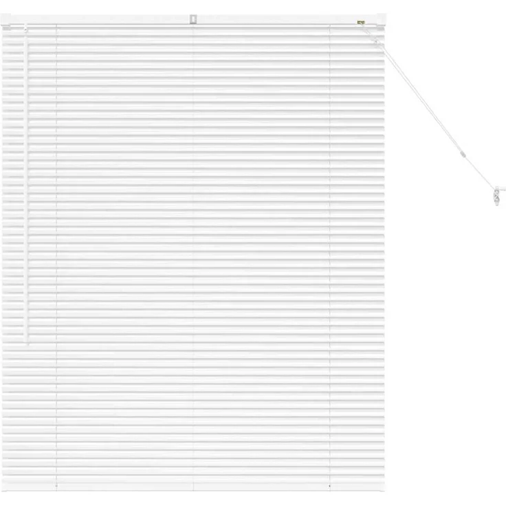 vidaXL Venezianische Jalousie Weiß 130 x 105 cm 25 mm Aluminium 42005973 – Bild 2