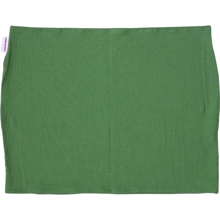 HOBEA-Germany Baby-Lagerungsbezug für Stillkissen XXL Lagerungskissen Schwangerschaftskissen Seitenschläferkissen groß (Musselin Matcha grün)
