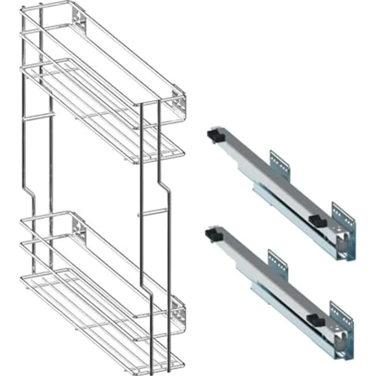 Prima-Online Auszugsunterschrank Unterschrankauszug Küchenauszug Schrankauszug Softclose 150/200/250mm – Bild 2