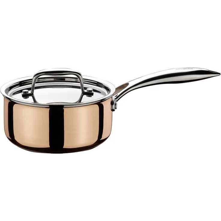 Stielkasserolle nieder mit Deckel CULINOX 16 cm