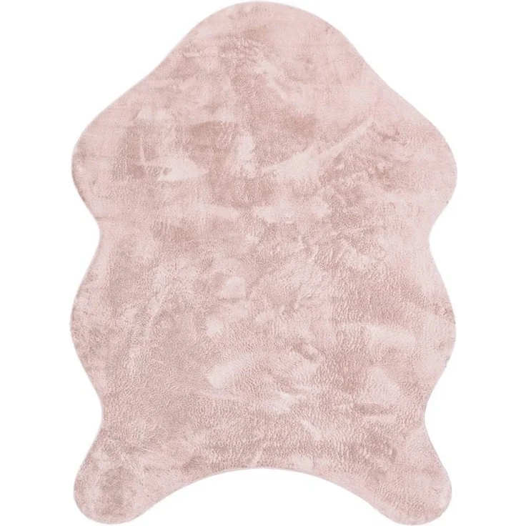 Paco Home Fellteppich Pelt 640, fellförmig, Höhe: 16 mm, Kunstfell, Uni Farben, sehr weicher Flor – Bild 4