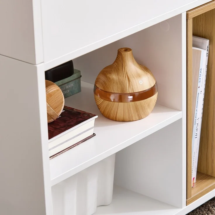 SoBuy FBT134-W Schubladenschrank Büro, MDF, Lackiert, Weiß, 70 x 61 x 38 cm – Bild 6