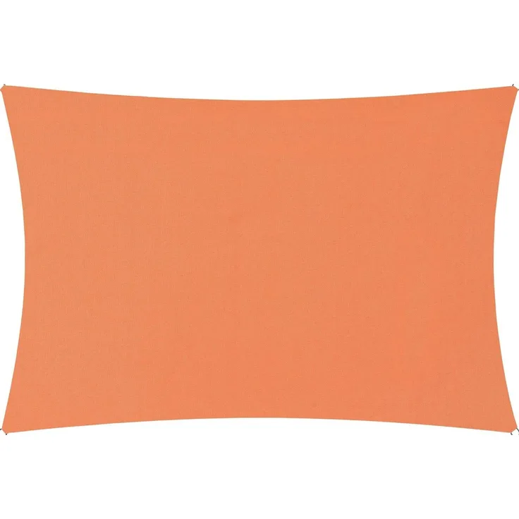Lumaland Sonnensegel Polyester Rechteck 2x3 Meter Orange