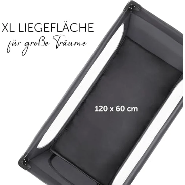 Hauck Essential Reisebett Dream n Play Plus grey – Bild 5