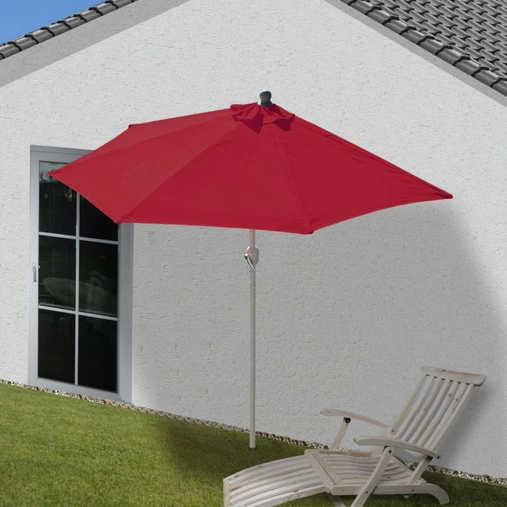 MCW Balkonschirm Lorca-300, LxB: 285x135 cm, Optional mit Schirmständer, witterungsfest Platzsparend faltbar – Bild 2