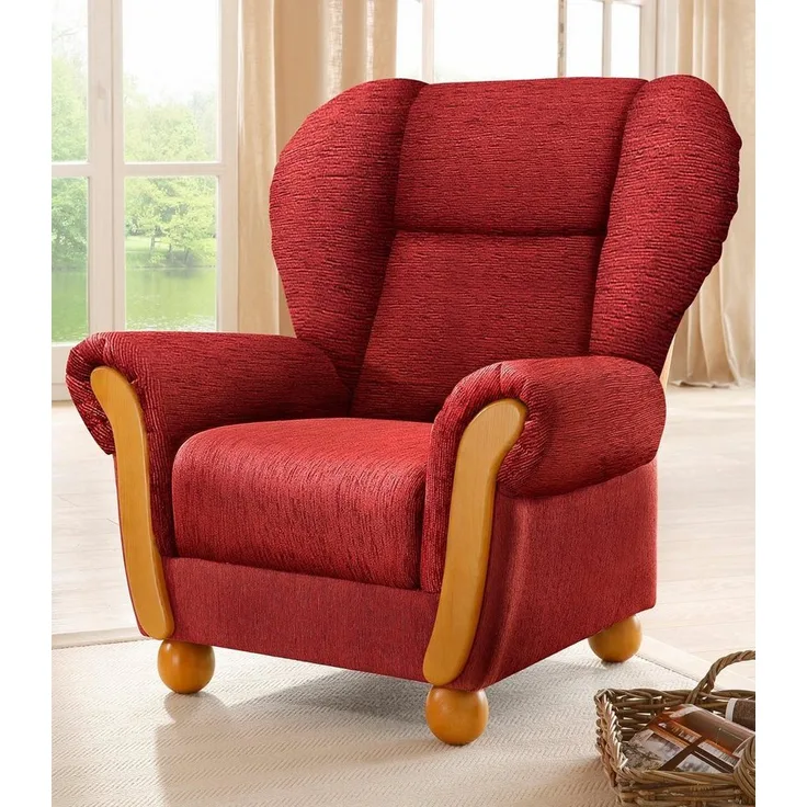 Home affaire Sessel Milano, Ohrensessel, Hochlehnsessel