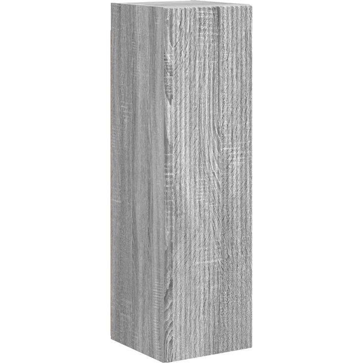 vidaXL TV-Schrankset Wandmontiert 4 pcs Graues Sonoma Holzwerkstoff 3409039 – Bild 6