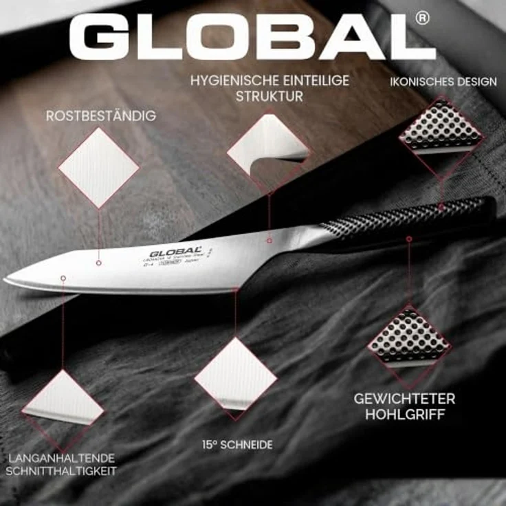 Global Chefkochmesser geschmiedet 21 cm GF-33 – Bild 6