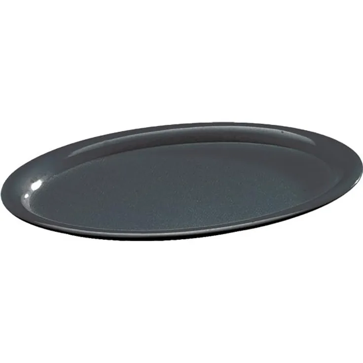 WACA Kaffeehaustablett Serviertablett aus Melamin Farbe schwarz