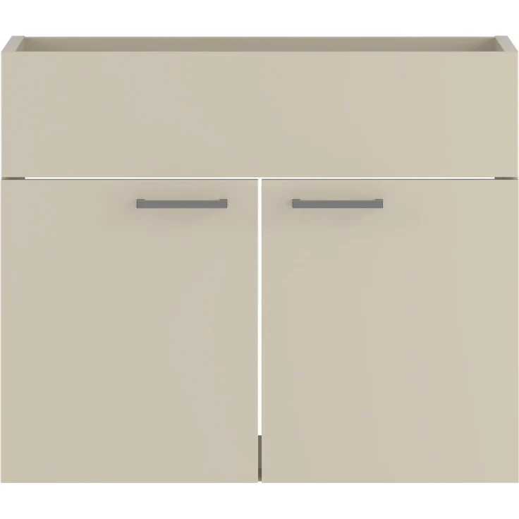 Badplaats Waschbeckenunterschrank Colorado 60x46 cm Cashmere - Hängender Badezimmerschrank mit 2 Schubladen – Bild 6
