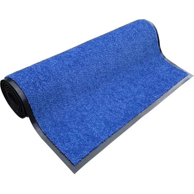 Waschbare Fußmatte Wash & Clean - blau - 60x180x0,7cm – Bild 4