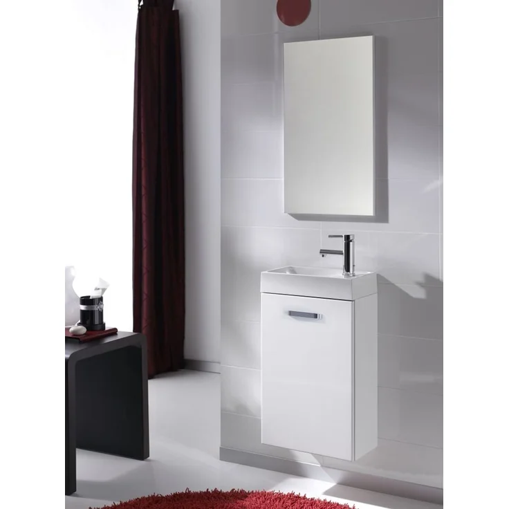 Gästewaschplatz Mainz 40 cm Waschbecken Waschtisch Waschplatz – Bild 2