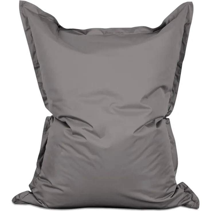 Lumaland 'Luxury' XXL-Sitzsack, Indoor & Outdoor, Grau, Polyester, 380 l