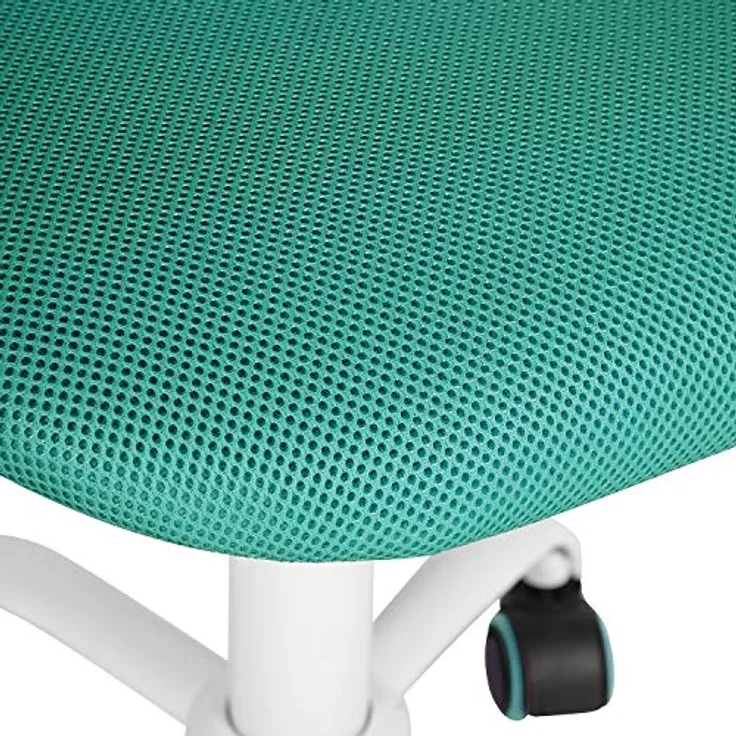 FurnitureR Home Office Stuhl, ergonomischer höhenverstellbarer Drehstuhl mit Rollen, moderner Computerstuhl für Arbeitszimmer und Büro – Bild 10