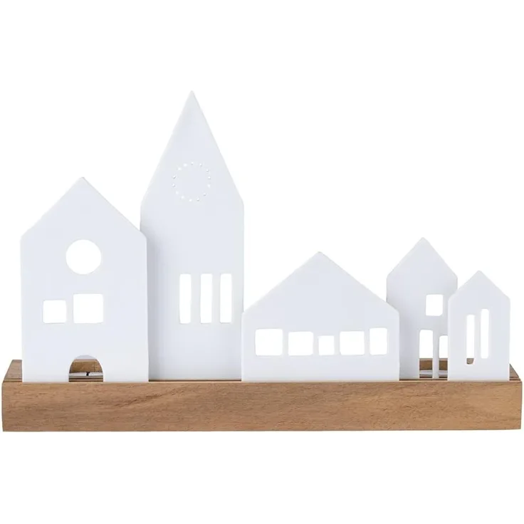 Räder Living Xmas Lichtobjekt Stadt 25X7X16,5 cm