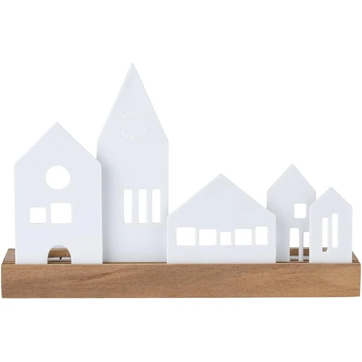 Räder Living Xmas Lichtobjekt Stadt 25X7X16,5 cm – Bild 1