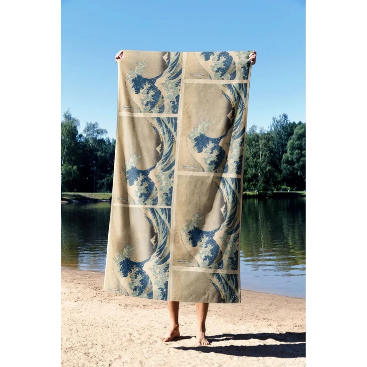 Mijolnir 'The Great Wave 70' Strandtuch, Mehrfarbig, 70 x 130 cm – Bild 2