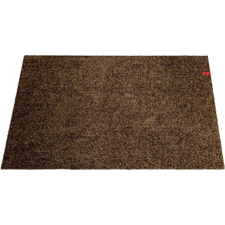 Keilbach Designprodukte Fußmatte bravo-1. 127x77x0,9cm, rechteckig, Höhe: 9 mm, rutschfest, 30°C waschbar, strapazierfähig, nur 9mm hoch