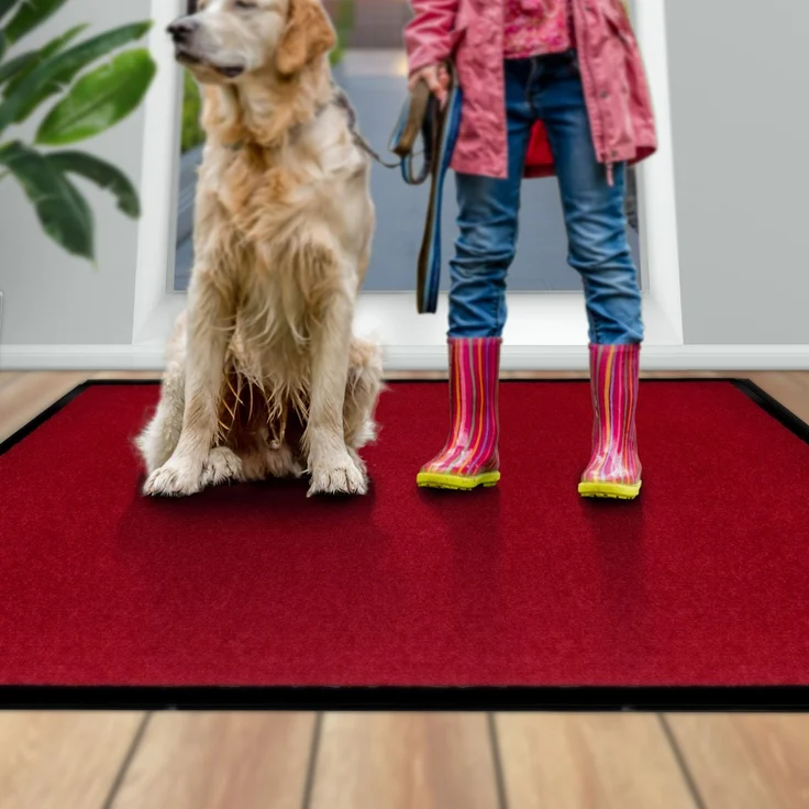Furni24 Fußmatte - Rot, 90 x 150 cm – Bild 10