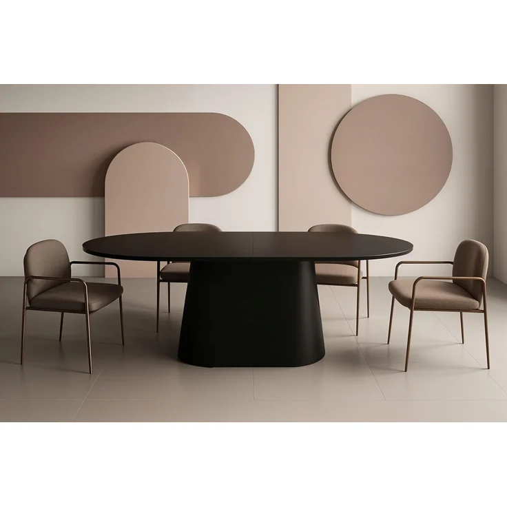 designimpex Esstisch Design Esstisch Tisch Cremona ausziehbar 160 bis 206 cm Esszimmer