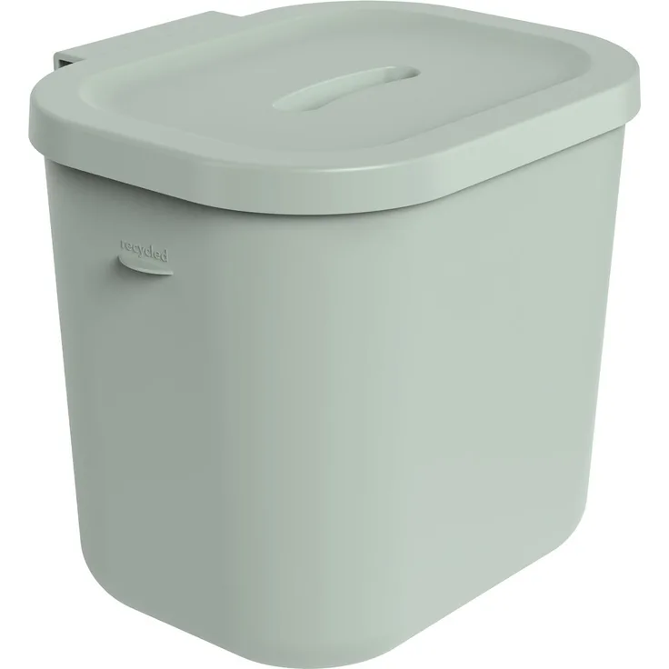 Rotho Babydesign Windeleimer Kayo, kompakt mit 6 Litern Fassungsvermögen, Sage Green