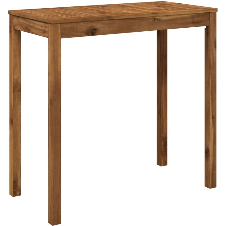 vidaXL Gartenbar-Tisch LAREN Natur 108,5 x 55 x 105 cm 901258 – Bild 2