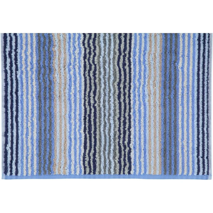 Cawö Handtücher Unique Stripes 944 11 Saphir 70 x 140 cm – Bild 3