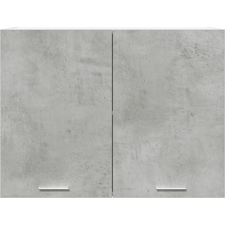 vidaXL Hängeschrank Lyon Betongrau 80x31x60 cm Holzwerkstoff 856109 – Bild 3