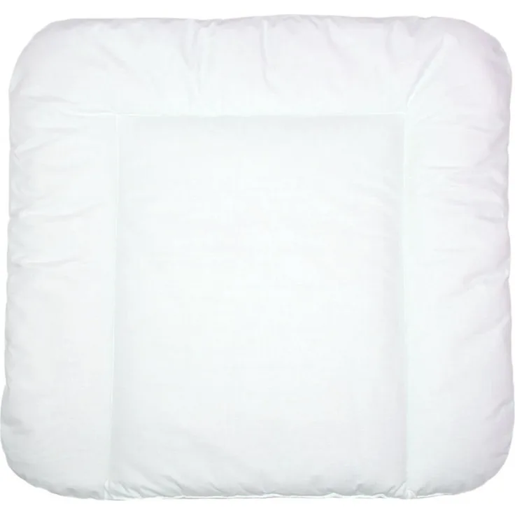 Baby Auflage Wickelauflage - WEIß - 70x50 cm 70x70 cm 70x85 cm Wickeltischauflage 70x70 cm