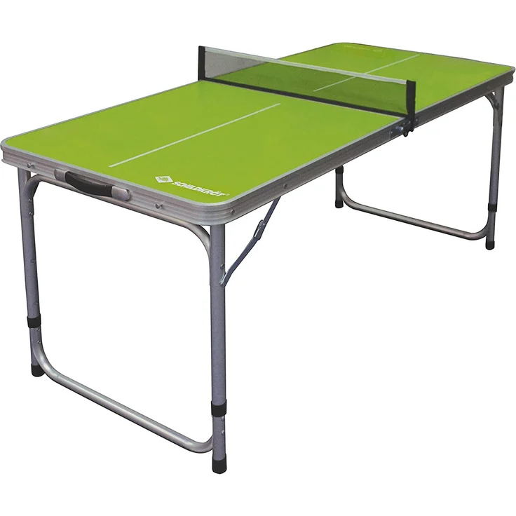 Schildkröt Tragbarer Midi-Tischtennistisch, Holz grün, 60 x 120 x 70 cm – Bild 1