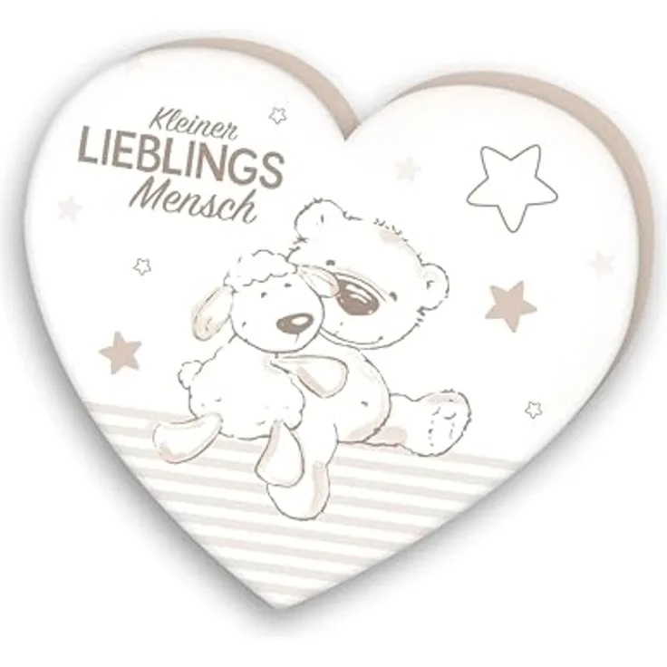 Baby Best Dekokissen Kleiner Lieblingsmensch, hochfarbig bedruckt