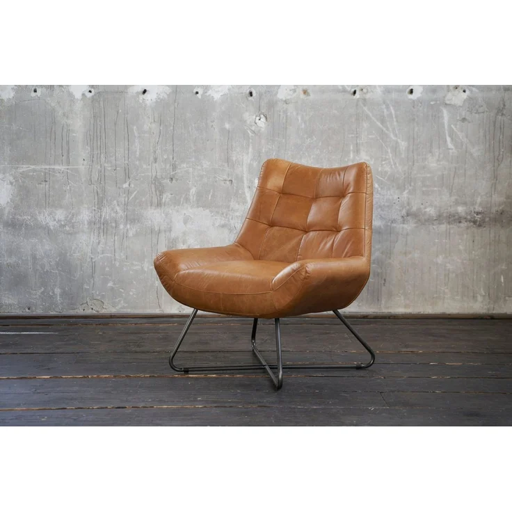 KAWOLA Sessel Snooze, Clubsessel Leder verschiedene Farben – Bild 2