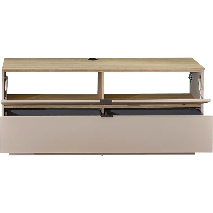 TV-Unterteil Inka / Ina, Holzwerkstoff, Beige, 140 x 51 x 44 cm – Bild 2