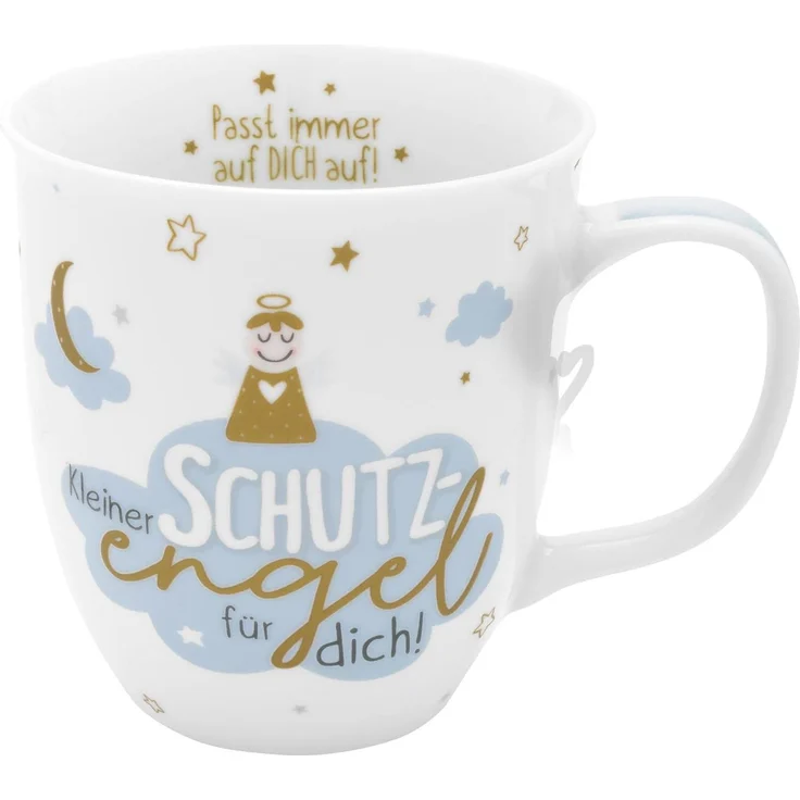 Tasse Kaffeetasse Kaffeebecher Teetasse Sheepworld 40cl Schutzengel 48478
