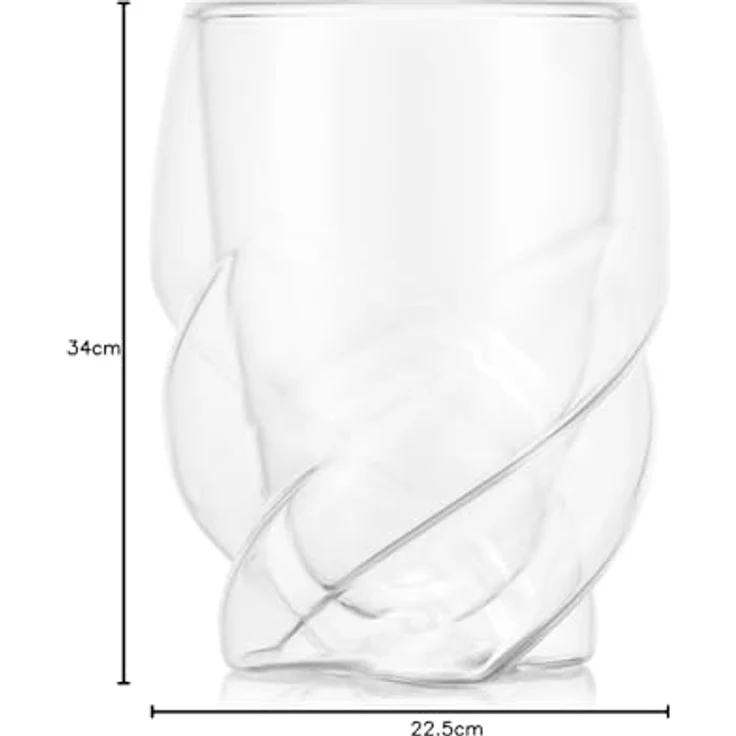 Bodum 2 Stück Glas doppelwandig 0.27l Pavina Paris transparent klar – Bild 9