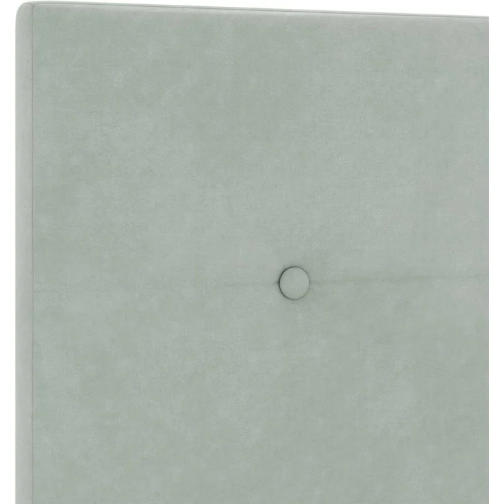 vidaXL Boxspringbett mit Matratze Hellgrau 90 x 190 cm Samt 3451583 – Bild 9