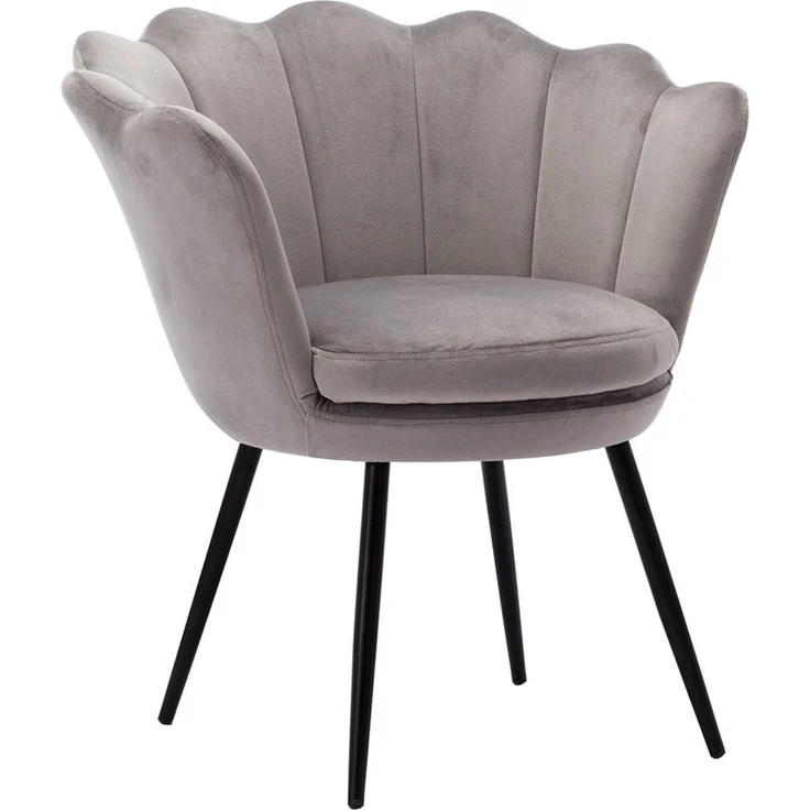 WAHSON OFFICE CHAIRS Loungesessel Sessel Weicher Samt Armlehnstuhl – Bild 1