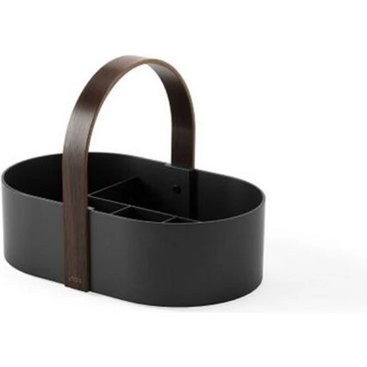 Umbra Make-Up Organizer Bellwood Caddy black/walnut – Bild 4